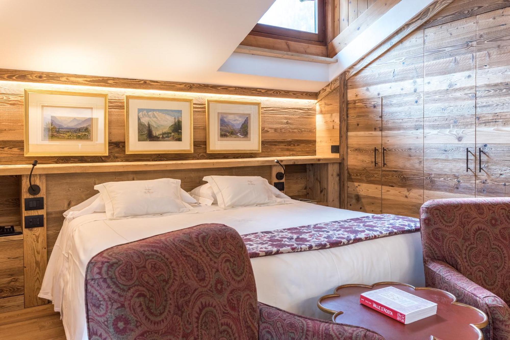 Auberge De La Maison Courmayeur Exteriér fotografie